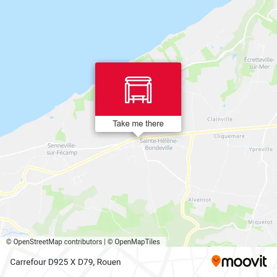 Mapa Carrefour D925 X D79