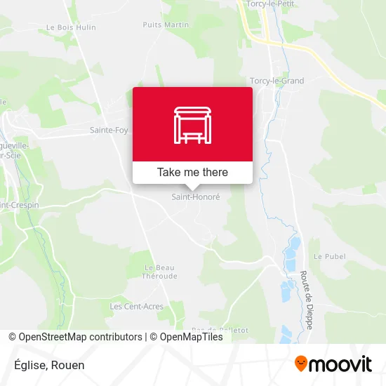 Mapa Église
