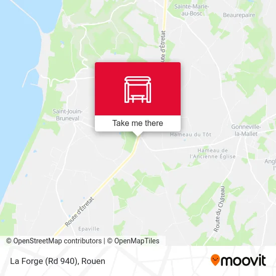 La Forge (Rd 940) map