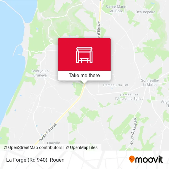 La Forge (Rd 940) map