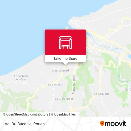 Mapa Val Du Bucaille