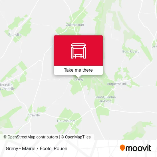 Greny - Mairie / École map