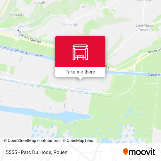 Mapa 5555 - Parc Du Hode