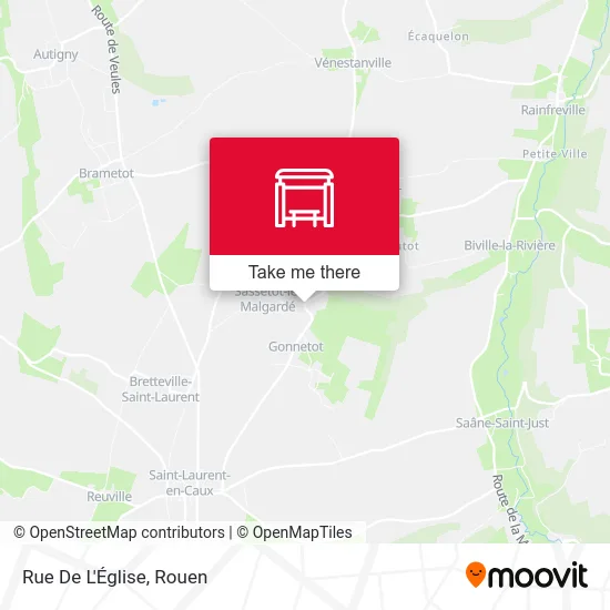 Mapa Rue De L'Église