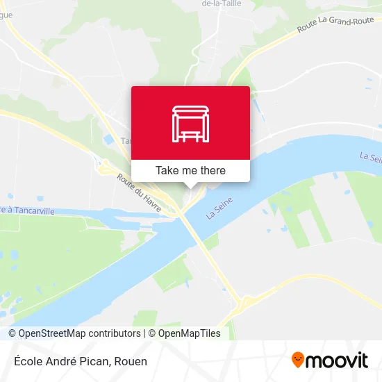 École André Pican map