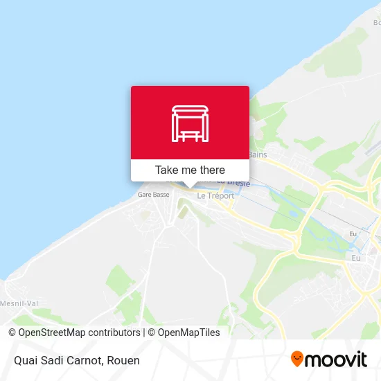 Mapa Quai Sadi Carnot