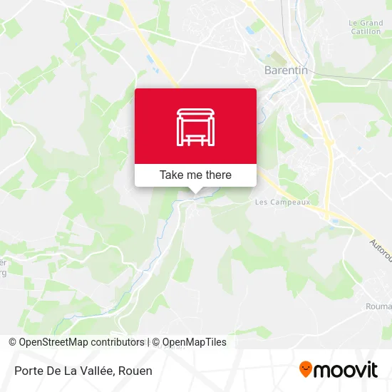 Porte De La Vallée map