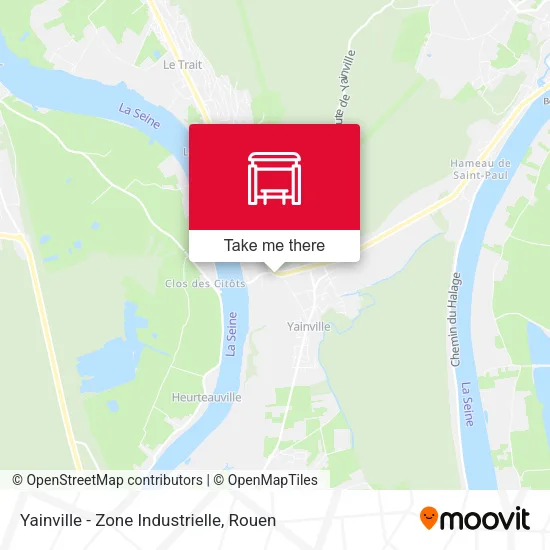 Yainville - Zone Industrielle map