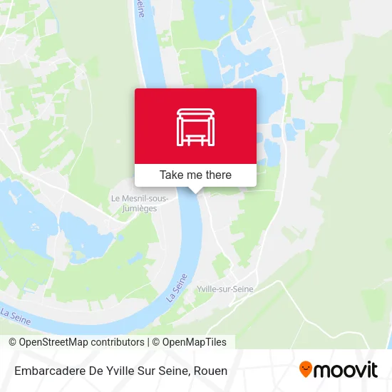 Embarcadere De Yville Sur Seine map
