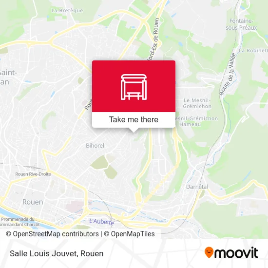 Salle Louis Jouvet map