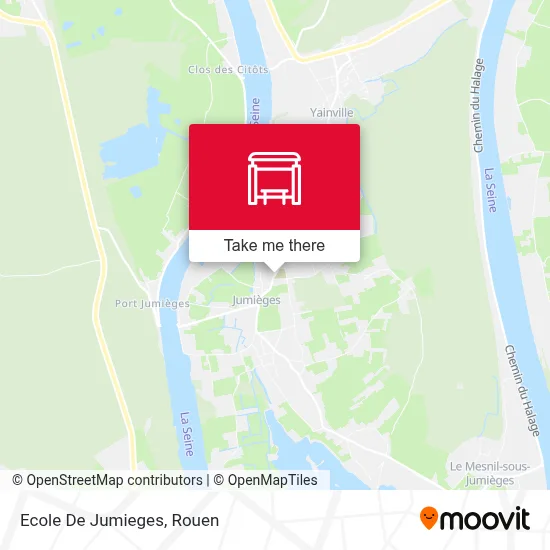 Ecole De Jumieges map