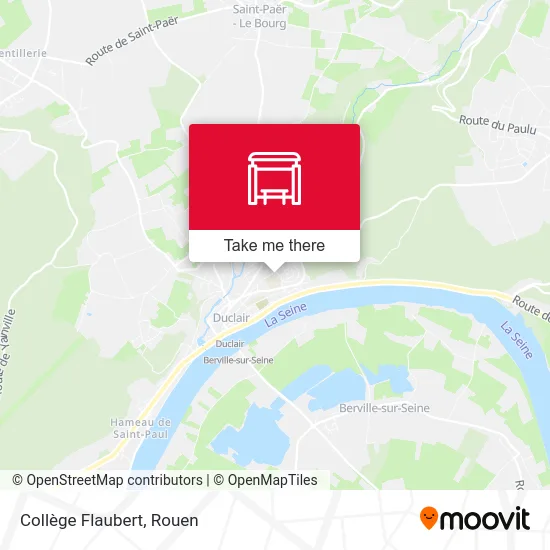 Collège Flaubert map