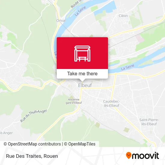 Rue Des Traites map
