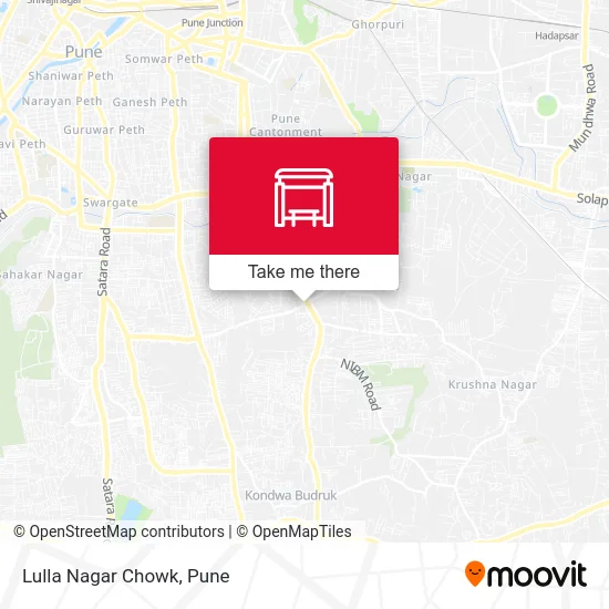 Lulla Nagar Chowk map