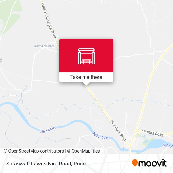 Saraswati Lawns Nira Road map