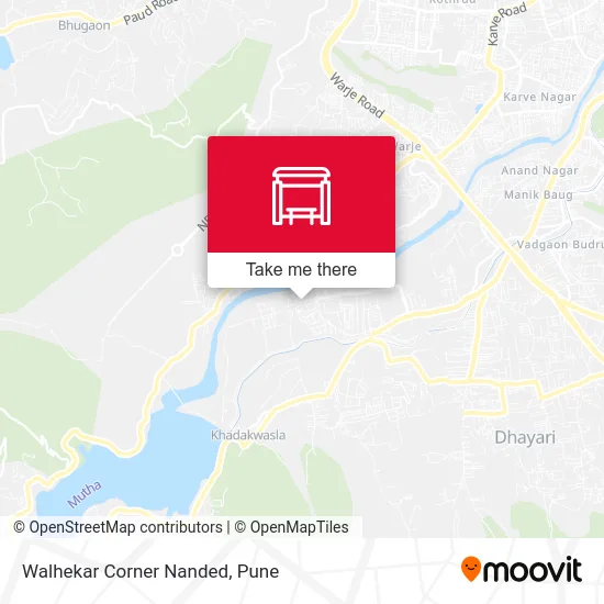 Walhekar Corner Nanded map