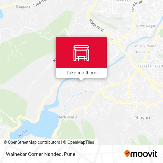 Walhekar Corner Nanded map