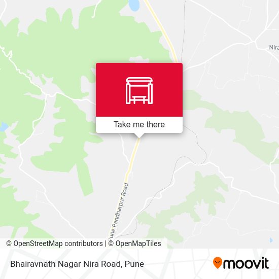 Bhairavnath Nagar Nira Road map