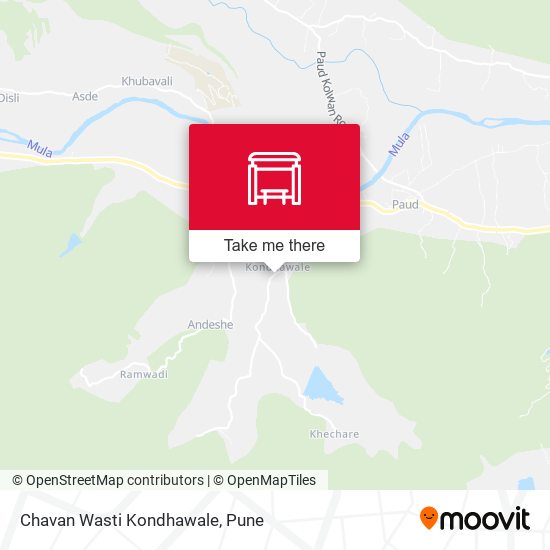 Chavan Wasti Kondhawale map