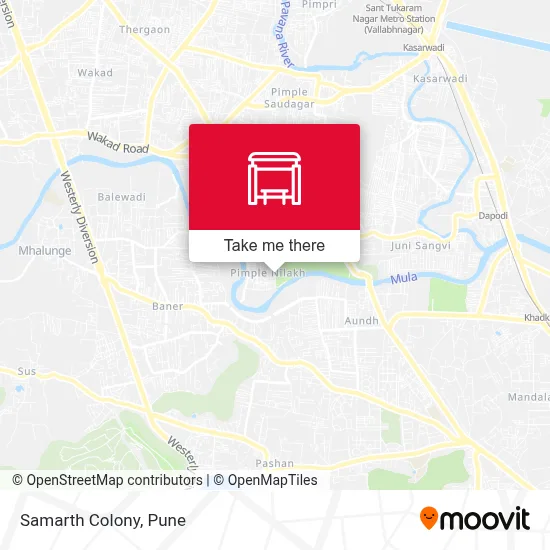 Samarth Colony map