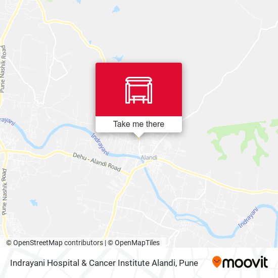 Indrayani Hospital & Cancer Institute Alandi map
