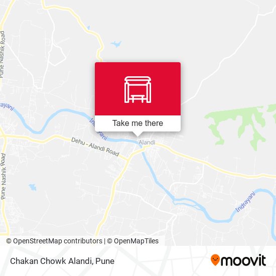 Chakan Chowk Alandi map