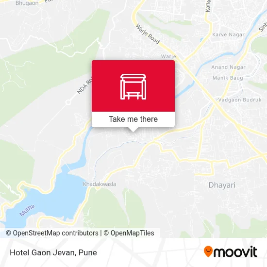Hotel Gaon Jevan map