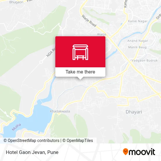 Hotel Gaon Jevan map