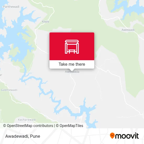 Awadewadi map