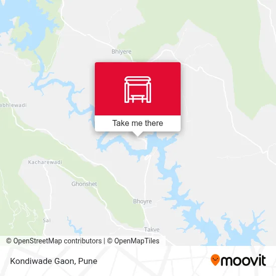 Kondiwade Gaon map