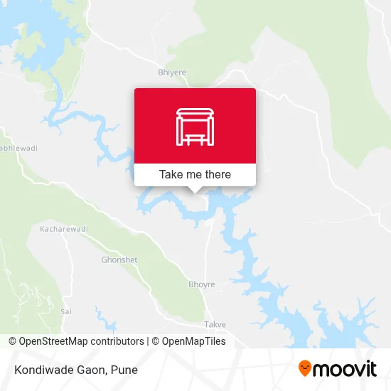Kondiwade Gaon map