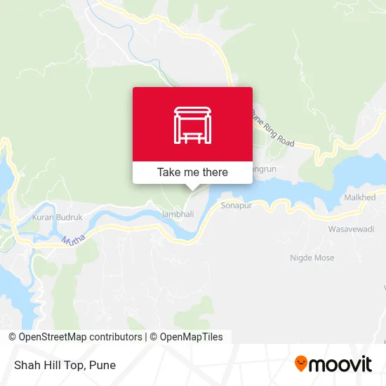 Shah Hill Top map