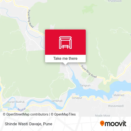Shinde Wasti Davaje map