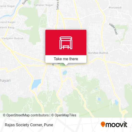 Rajas Society Corner map