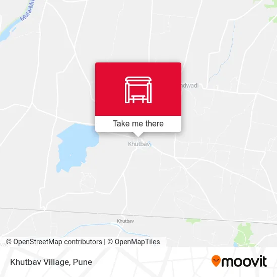 Khutbav Gaon map