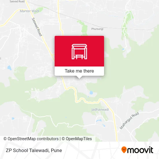 ZP School Talewadi map