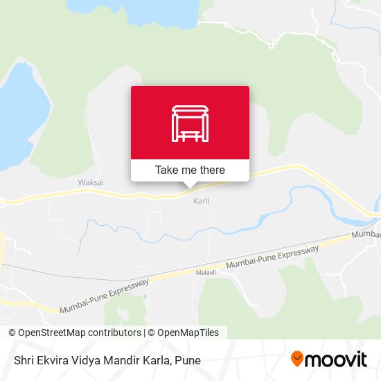 Ekivra Vidya Mandir Lonavala Road map
