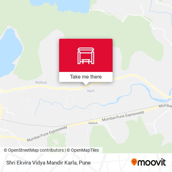 Shri Ekvira Vidya Mandir Karla map