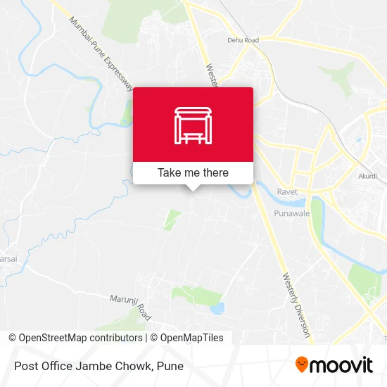 Post Office Jambe Chowk map