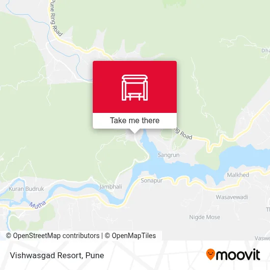 Vishwasgad Resort map