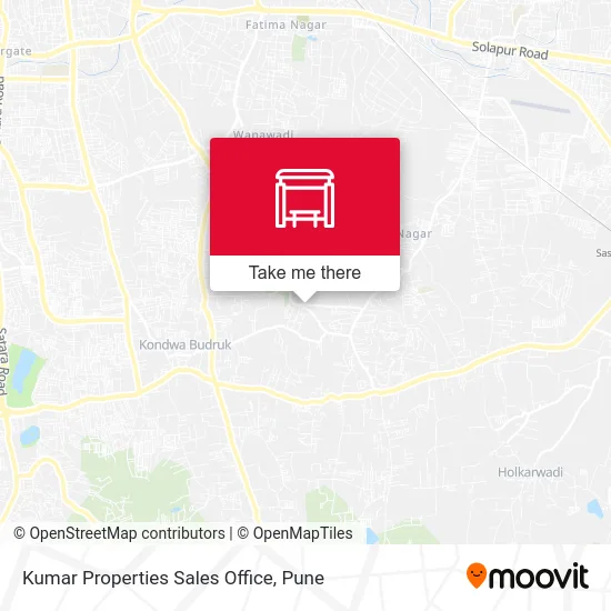 Kumar Properties Sales Office map
