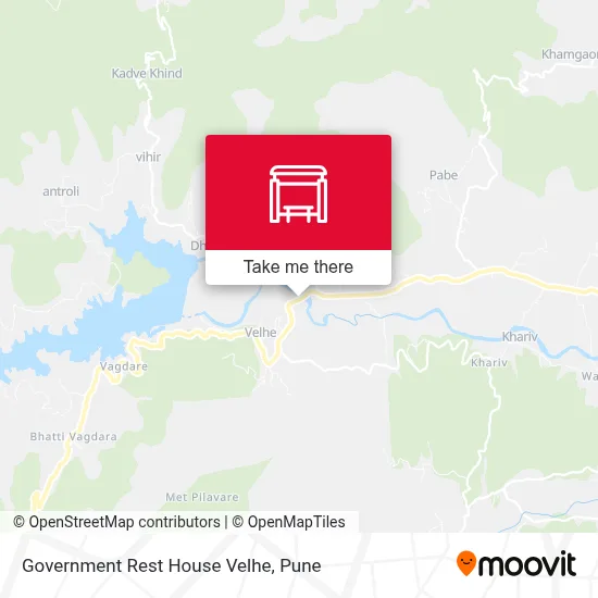 Government Rest House Velhe map