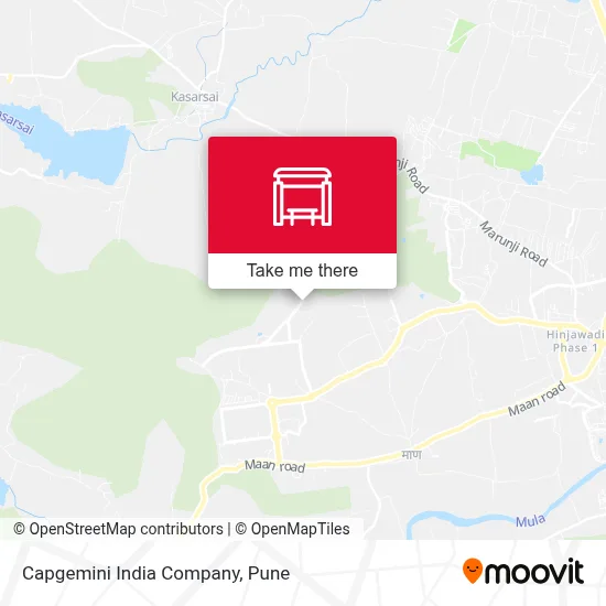 Capgemini India Company map