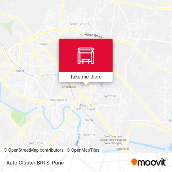 Auto Cluster BRTS map