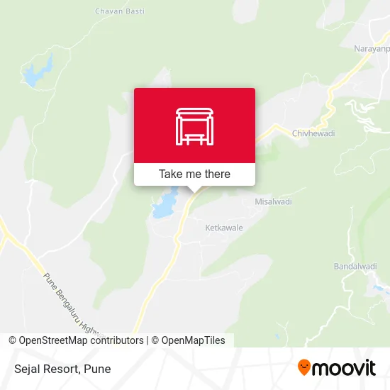 Sejal Resort map