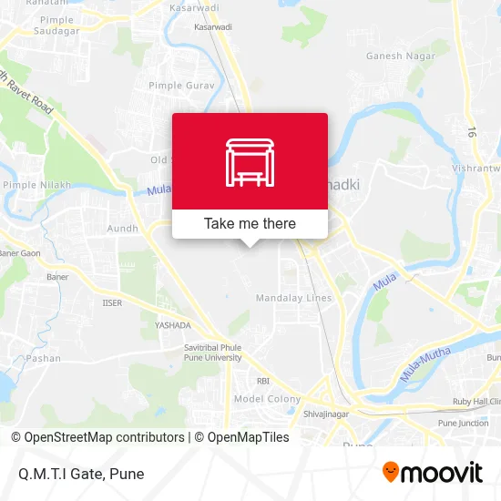 Q.M.T.I Gate map