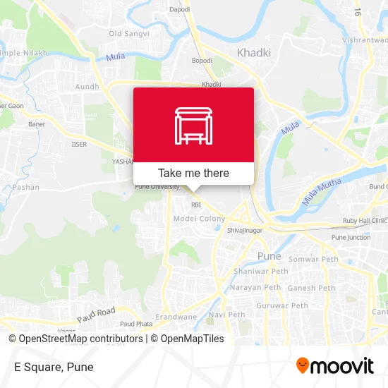 E Square map