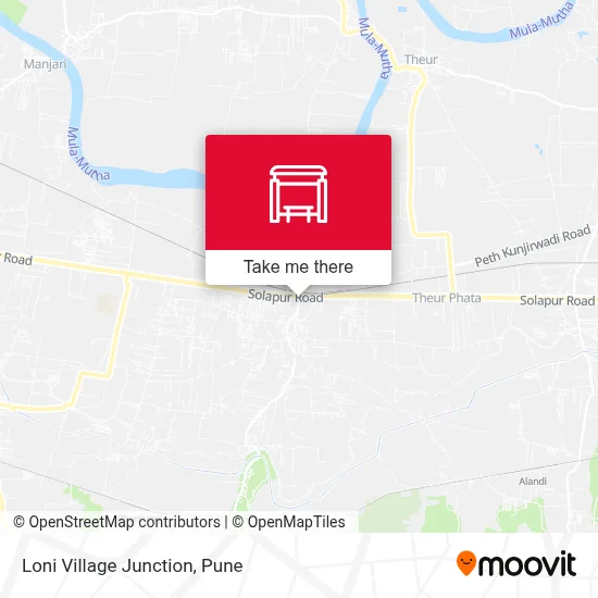 Loni Gaon Phata map
