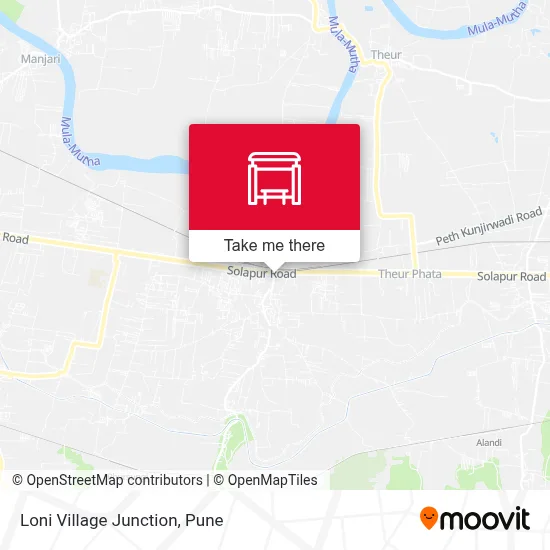 Loni Gaon Phata map