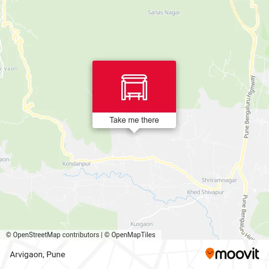 Arvigaon map